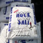 Rock salt - 50 lb. bags